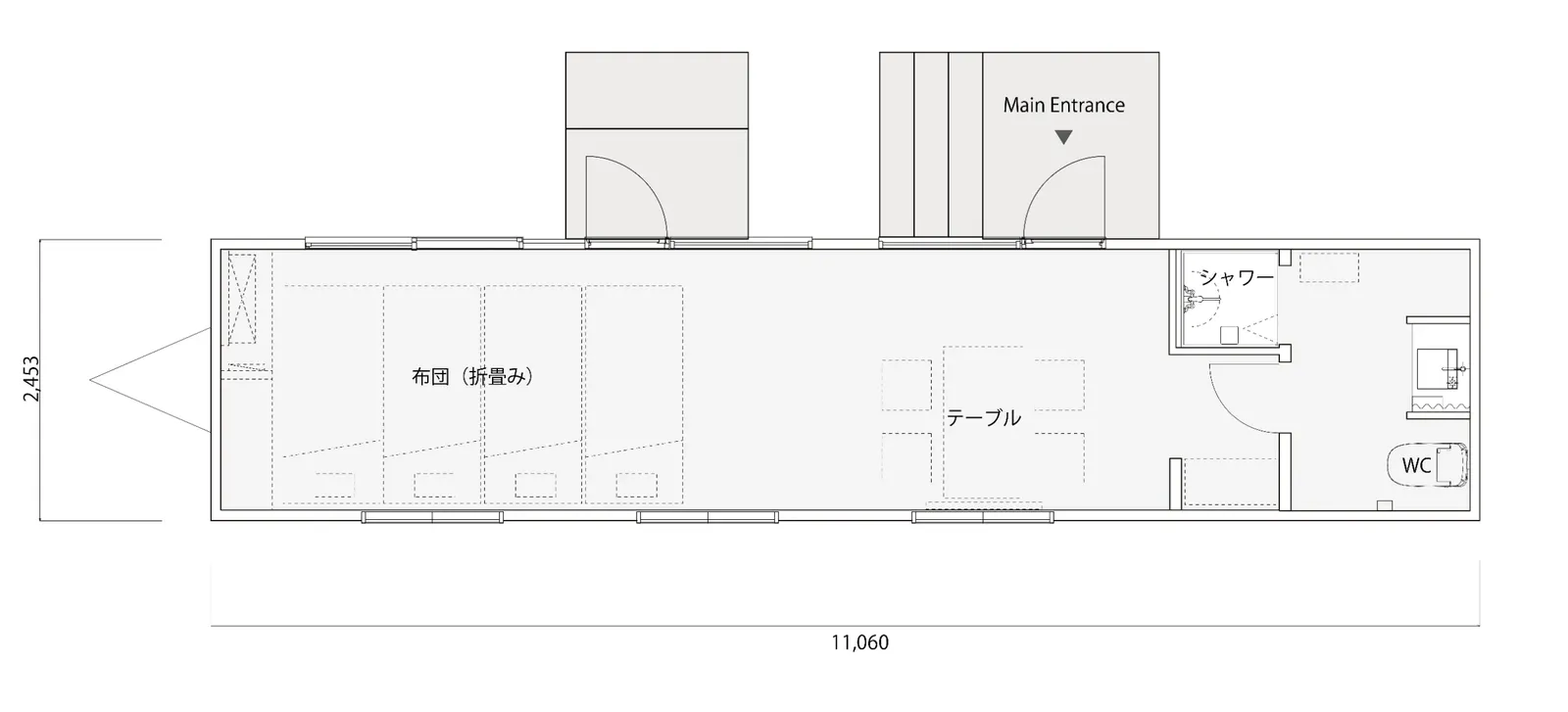 山水徳間の里 間取り